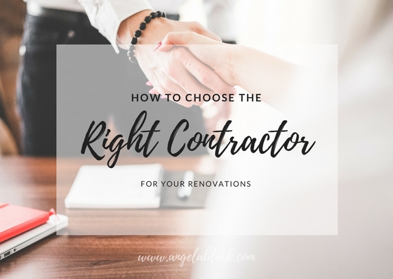 HOW TO FIND THE RIGHT CONTRACTOR